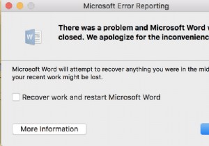 Mac で Microsoft Word がクラッシュし続ける問題を修正する 6 つの方法