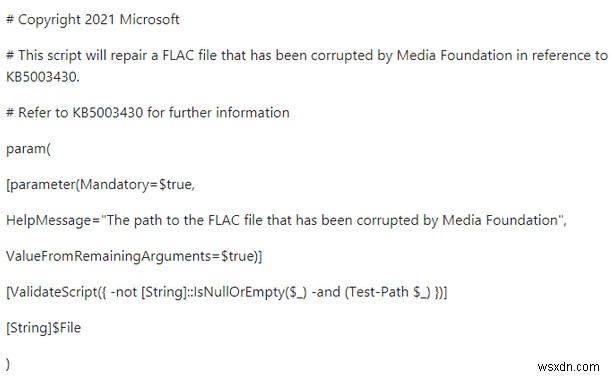 Windows 10 で FLAC オーディオ ファイルが破損する重大なバグ - Microsoft により修正済み。