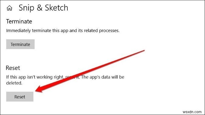 Windows 11 および 10 で Snip &Sketch が機能しない問題を修正する方法