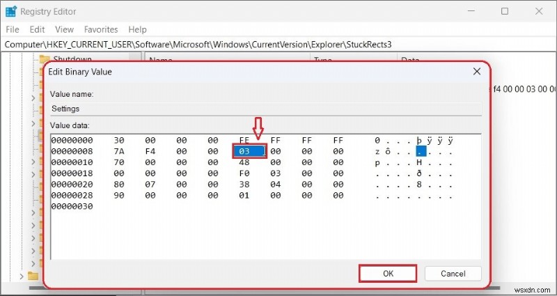 Windows 11 でタスクバーのサイズと向きを変更する方法