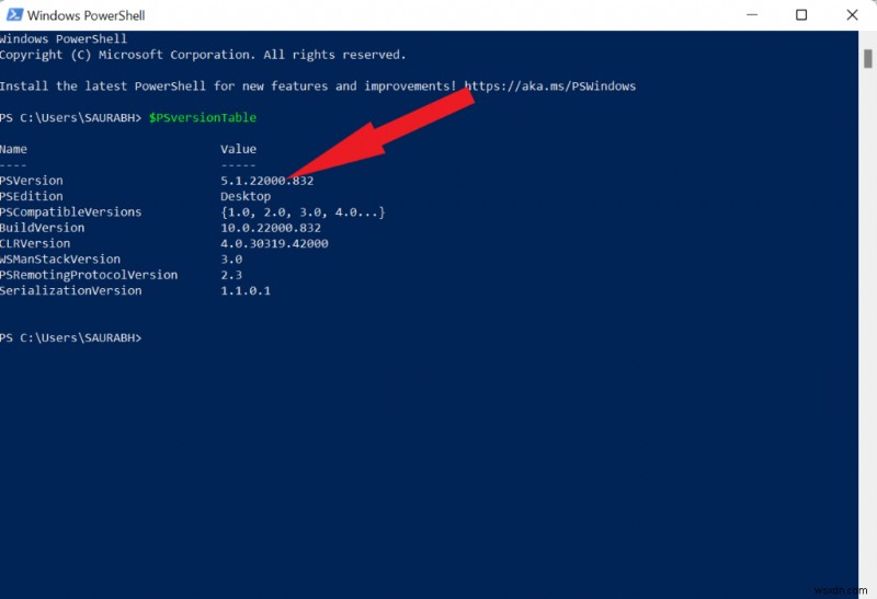 Windows 11 で Powershell を更新する方法