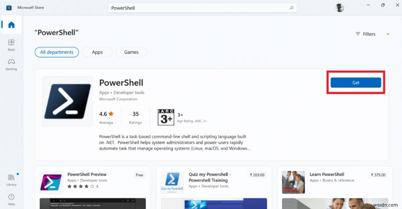 Windows 11 で Powershell を更新する方法