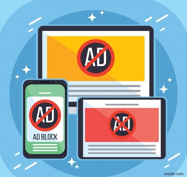 AdBlocker ソフトウェア:AdBlock とすべての広告を停止する