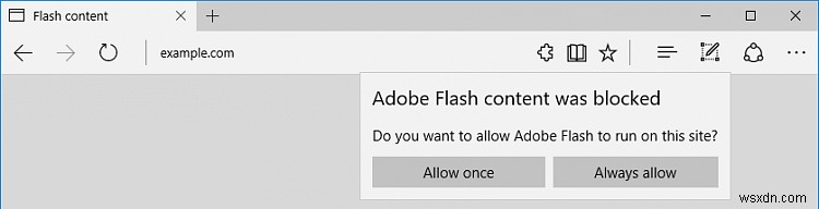 Adobe Flash Player のブロックを解除する方法 [Chrome、Edge、Firefox]