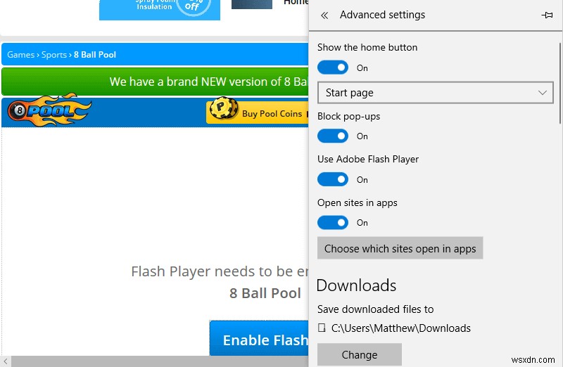 Adobe Flash Player のブロックを解除する方法 [Chrome、Edge、Firefox]