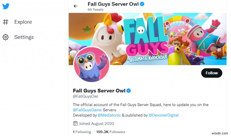 サーバーから切断された Fall Guys を修正する方法