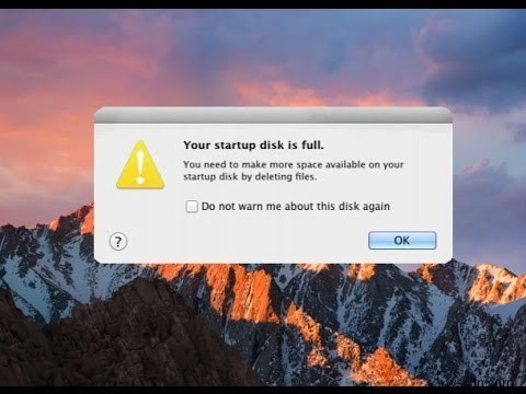 Mac でディスク容量を解放する方法