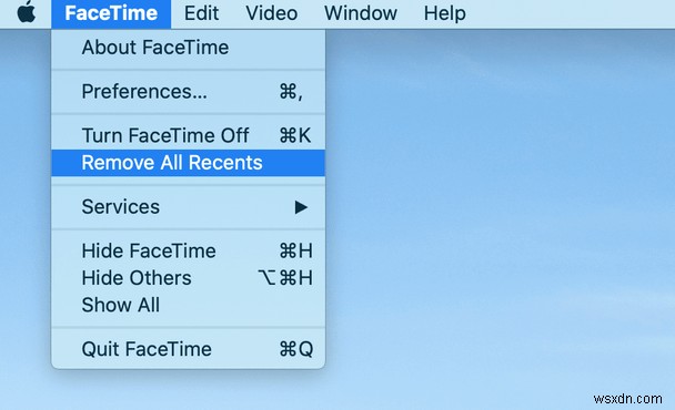 Mac で FaceTime の履歴を消去する方法