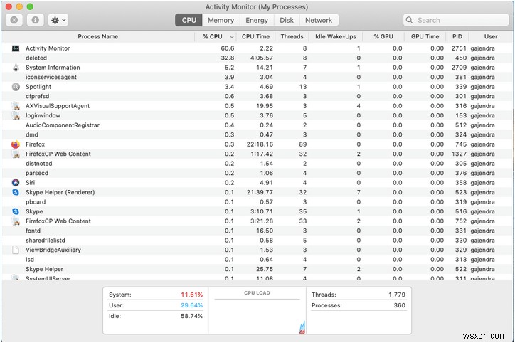 パフォーマンスを向上させるために Mac を最適化する方法