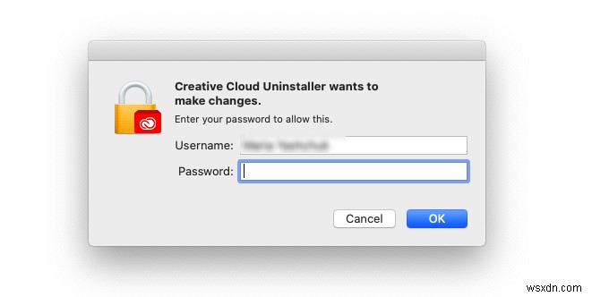Mac から Adob​​e Creative Cloud を削除する方法