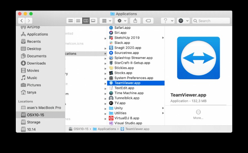 Mac で TeamViewer アプリを完全にアンインストールする方法