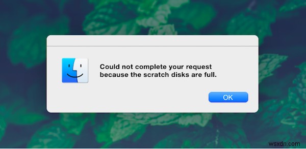 Photoshop は Mac でスクラッチ ディスクがいっぱいだと表示しますか?修正方法はこちら