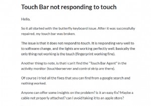 MacBook Touch Bar が機能しない?問題の解決方法を学ぶ (2022)