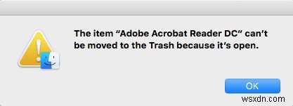 Mac で Adob​​e Acrobat Reader DC をアンインストールする方法