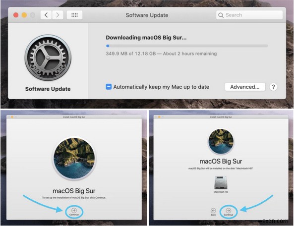 「macOS Big Sur をインストールするための十分なスペースがありません」というエラーが表示される:対処方法