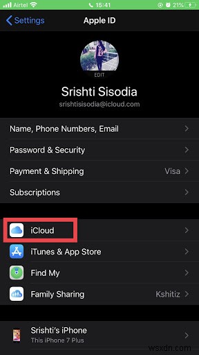 Ios デバイスで Iphone/icloud の連絡先の問題を修正する手順