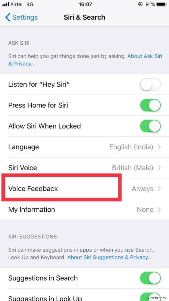 iOS で Siri の音声フィードバックを変更する方法