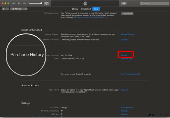 iTunes または Apple で購入した商品の払い戻しを受ける方法