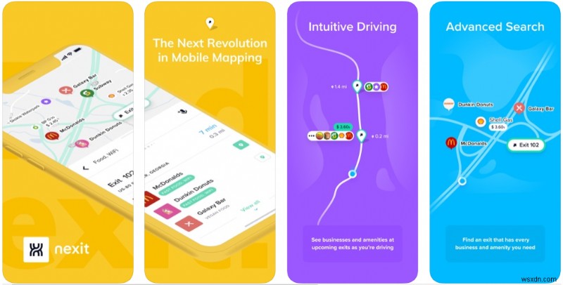 Nexit ナビゲーション アプリは Google マップと比べてどのように優れているか?
