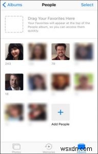 iOS 10 顔認識で写真を整理する方法