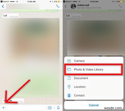 Android および iOS の WhatsApp で GIF 画像を送信する方法