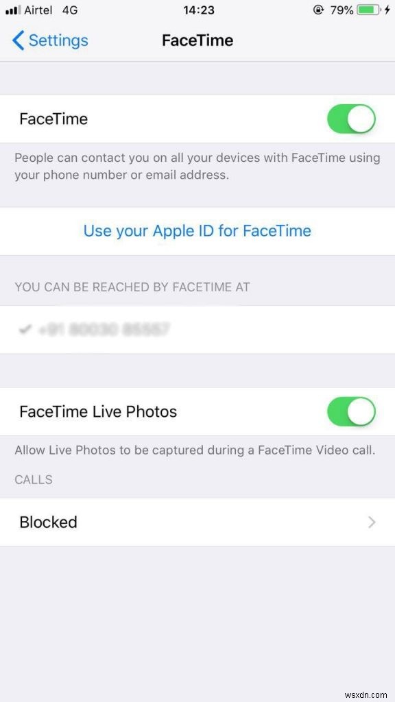 iOS 12 の FaceTime で Live Photos を有効、無効、撮影する方法