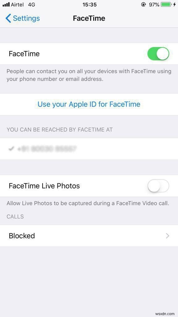 iOS 12 の FaceTime で Live Photos を有効、無効、撮影する方法