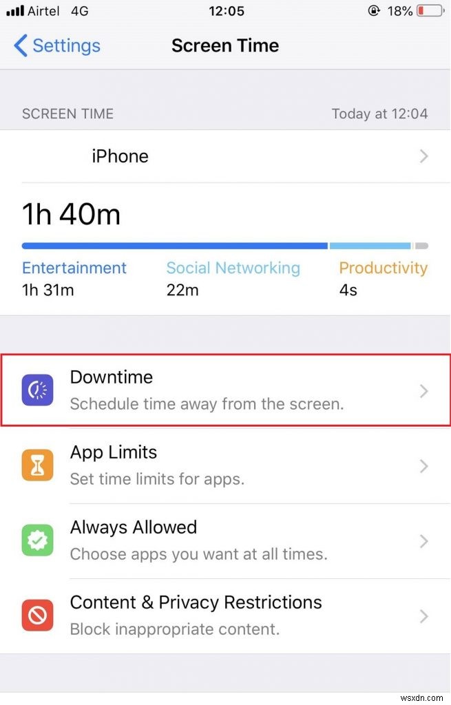 iOS 12 のスクリーン タイムとアプリの制限機能の使用方法