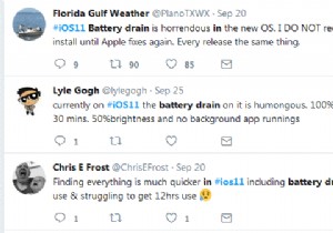 iOS 11 のバッテリーの消耗が早すぎませんか?理由を知る