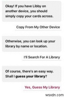 iOS デバイスを使用して Libby で書籍を読む方法