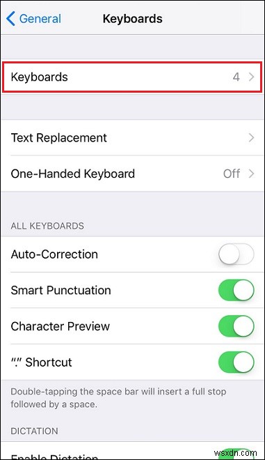 iOS 11 で片手キーボードを有効にする方法