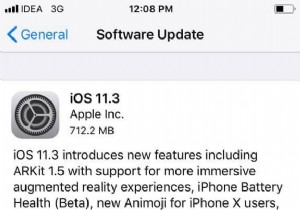 iOS 11.3 :Apple がユーザー向けのメジャー アップデートをリリース