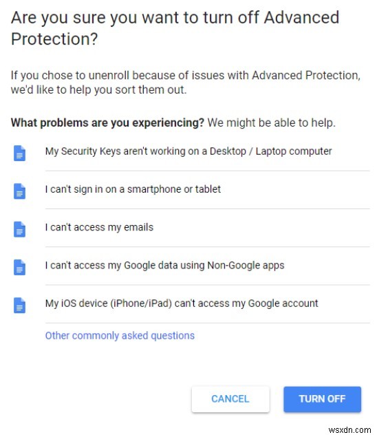 Google の高度な保護機能は役に立ちますか