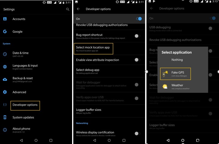 Android で GPS 位置情報を偽装する方法