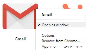 Gmail デスクトップ アプリの作成方法
