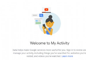 コンピュータの Google アクティビティ履歴を削除する方法
