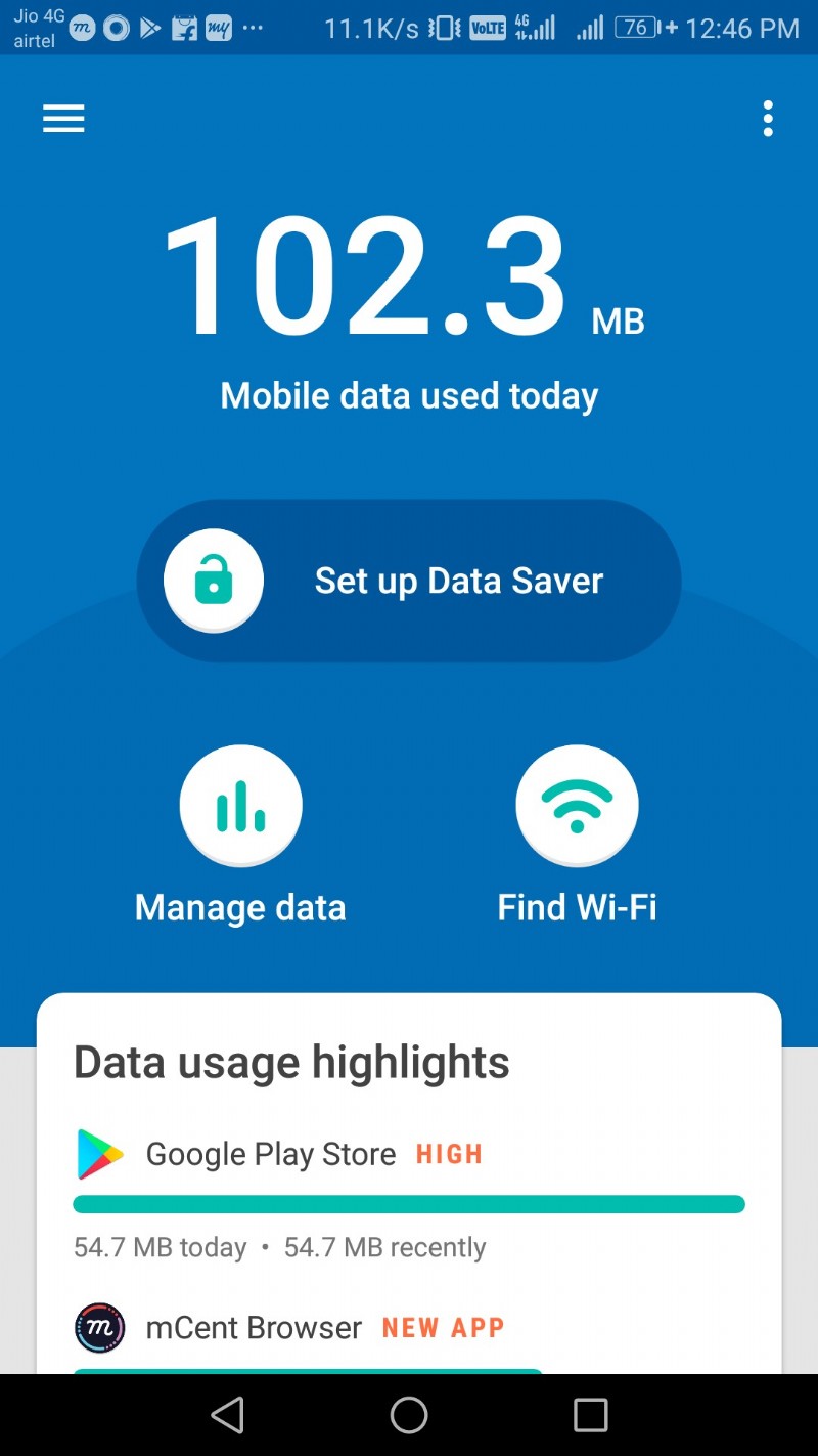 Google Datally:モバイル データを賢く節約する方法