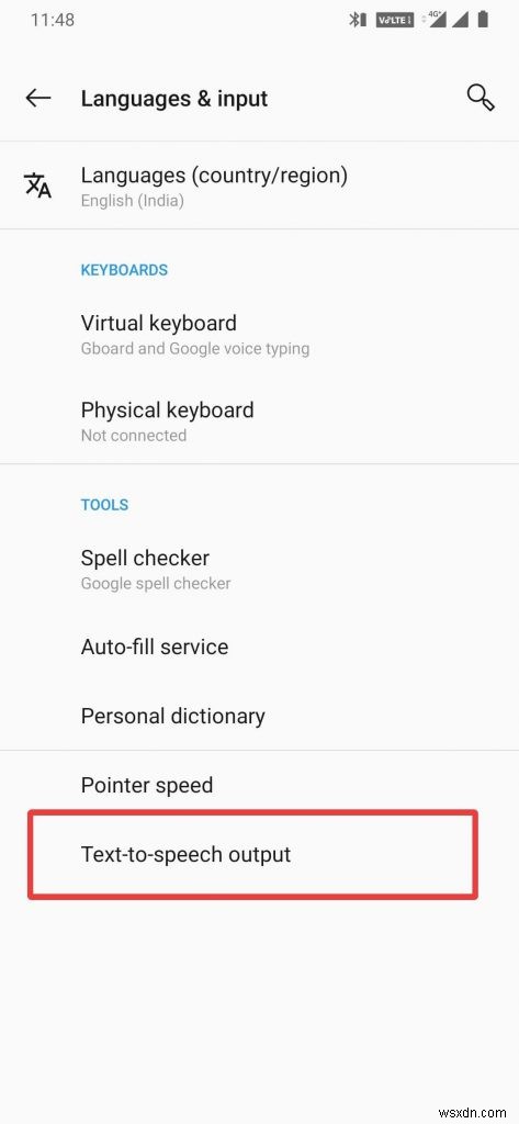 Android で Google テキストを音声に変換する方法