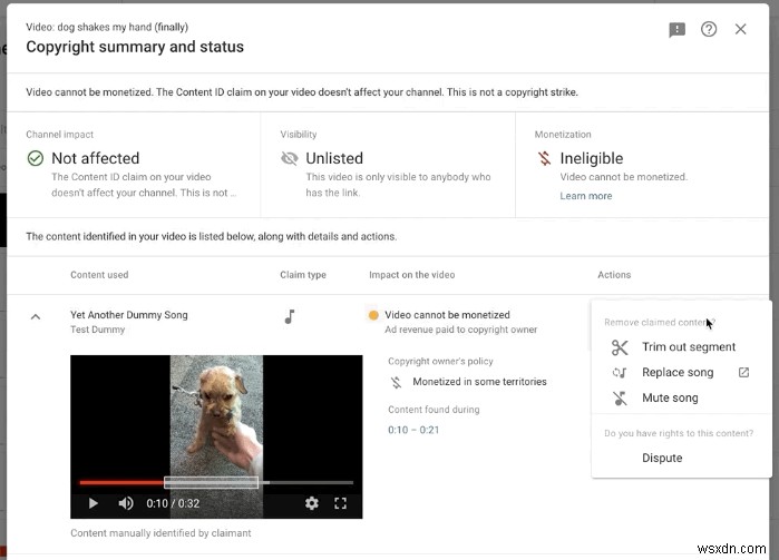 YouTube の著作権侵害に関する最新情報