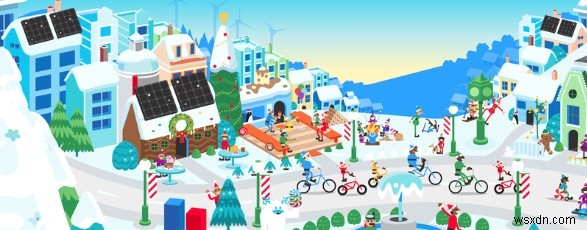 Google Santa Tracker でクリスマスの雰囲気が Web に登場