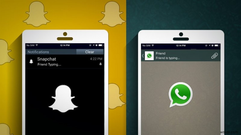インスタント メッセージングの巨人の衝突:WhatsApp と Snapchat の比較