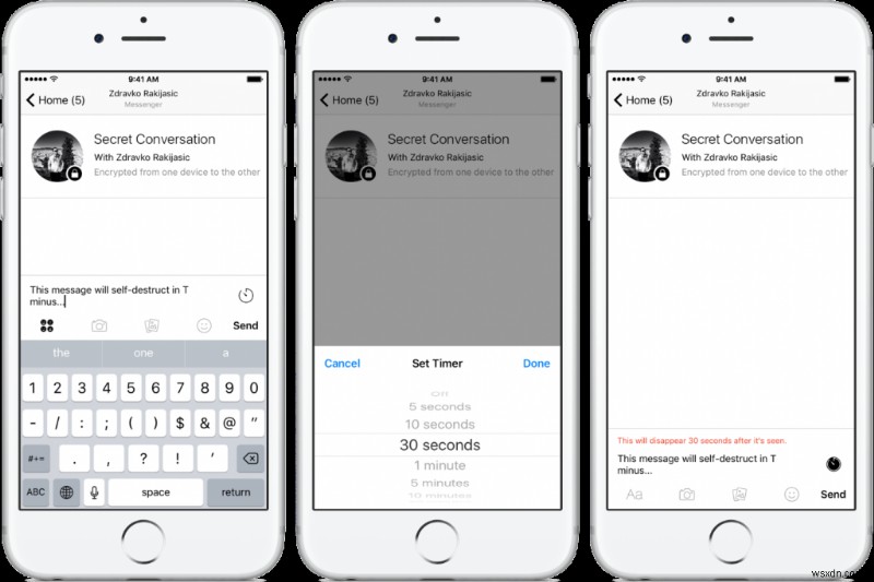 Facebook Messenger で秘密の会話機能を使用する方法