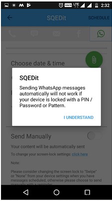 Android で WhatsApp メッセージをスケジュールする方法