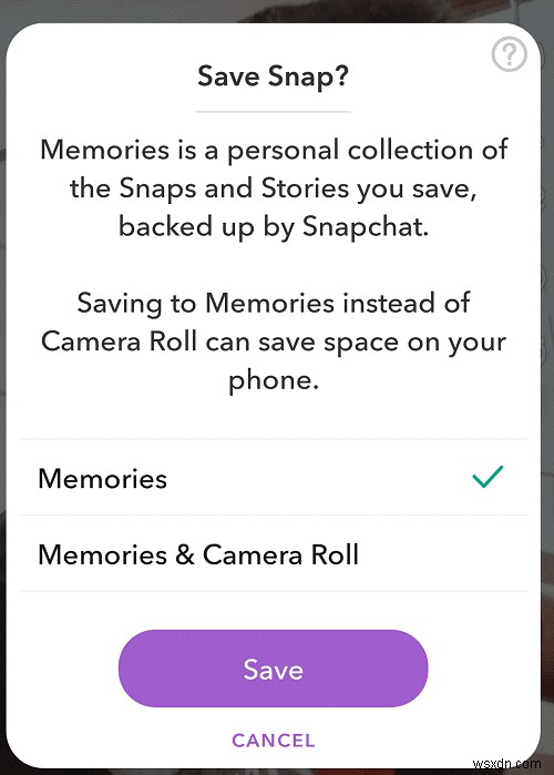 Snapchat の仕組み