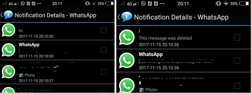 WhatsApp で削除されたメッセージを読む方法