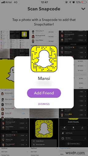 ユーザー名または番号なしで Snapchat で誰かを見つける方法