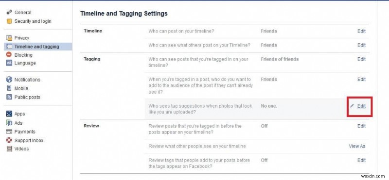 Facebook で顔認識を制御する方法
