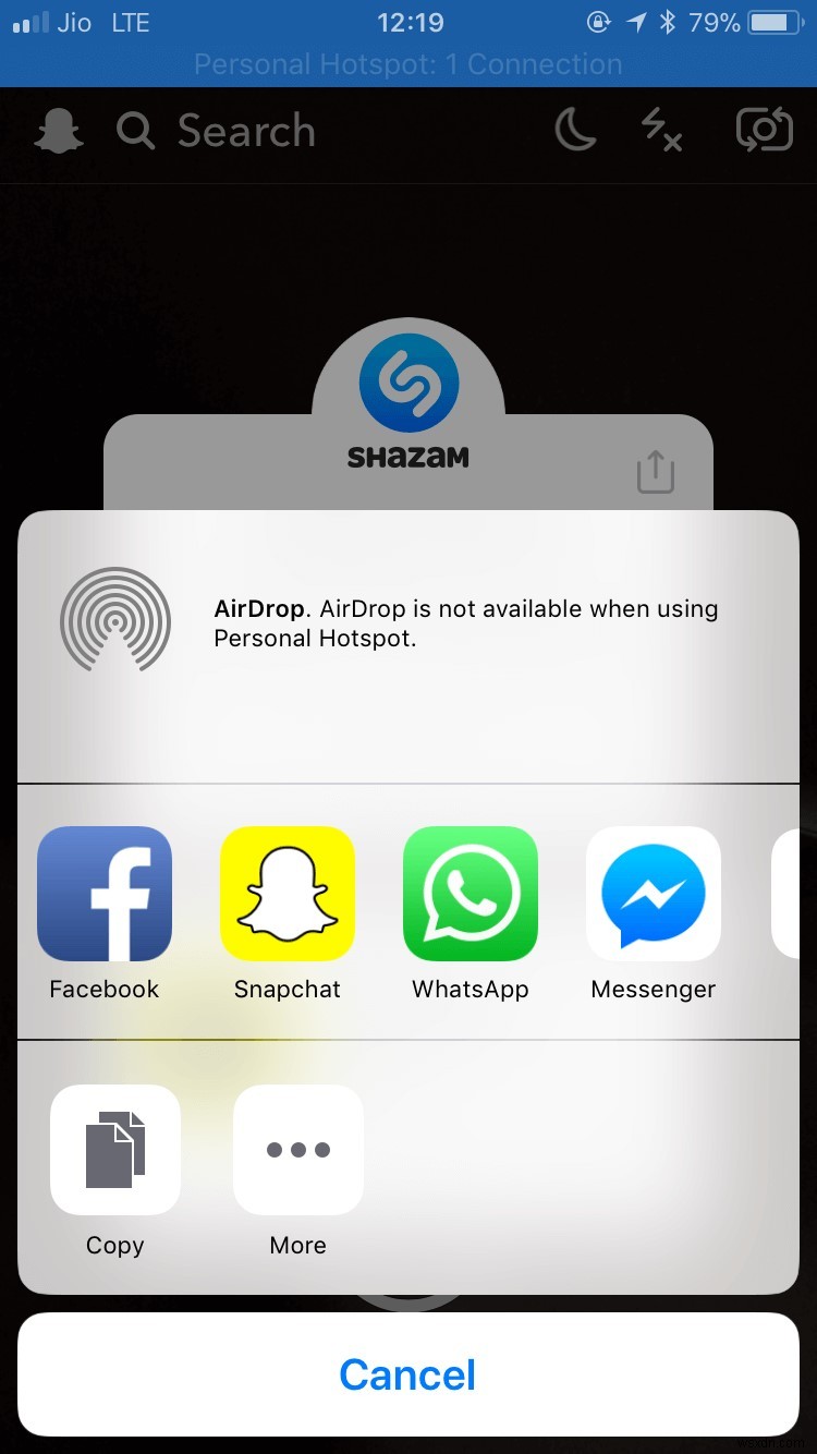 Snapchat で Shazam を使用する方法