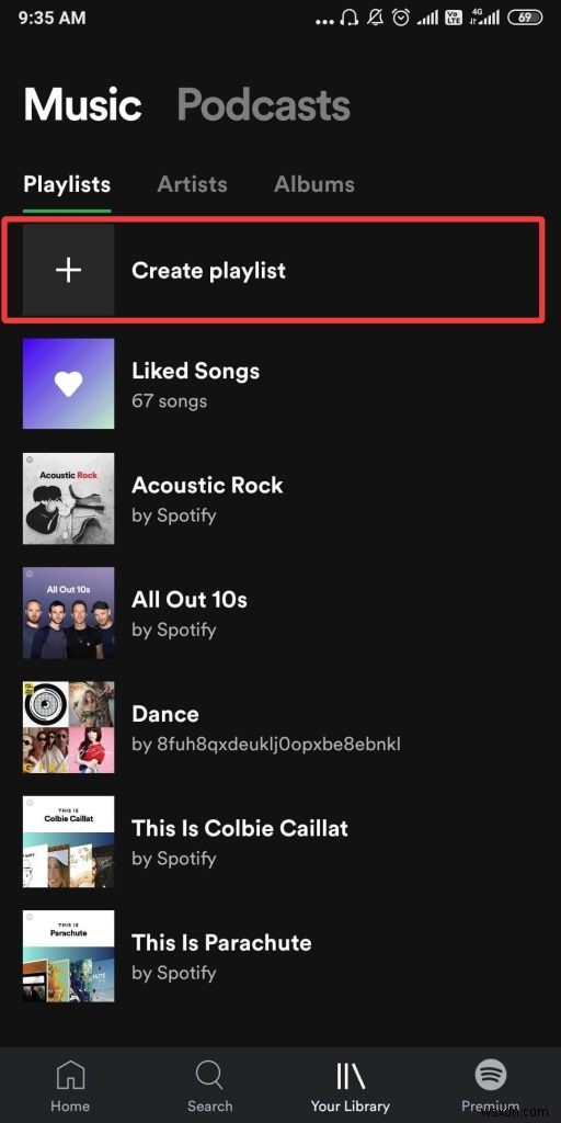 Spotify プレイリストを友達と共有する方法