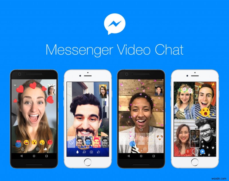 Facebook メッセンジャーの更新:進行中のメッセンジャーのビデオ、音声、チャット、通話にユーザーを追加